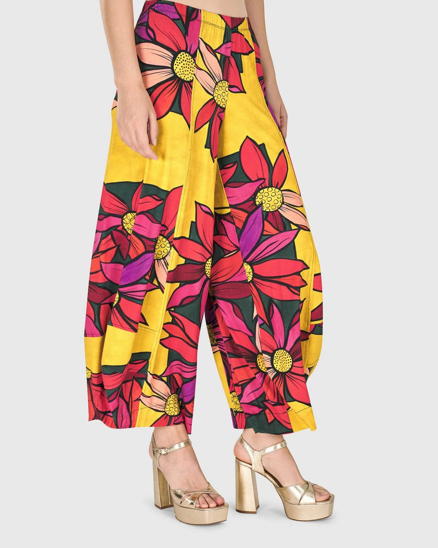 Women Alembika Wildflower Punto Pants, Bouquet