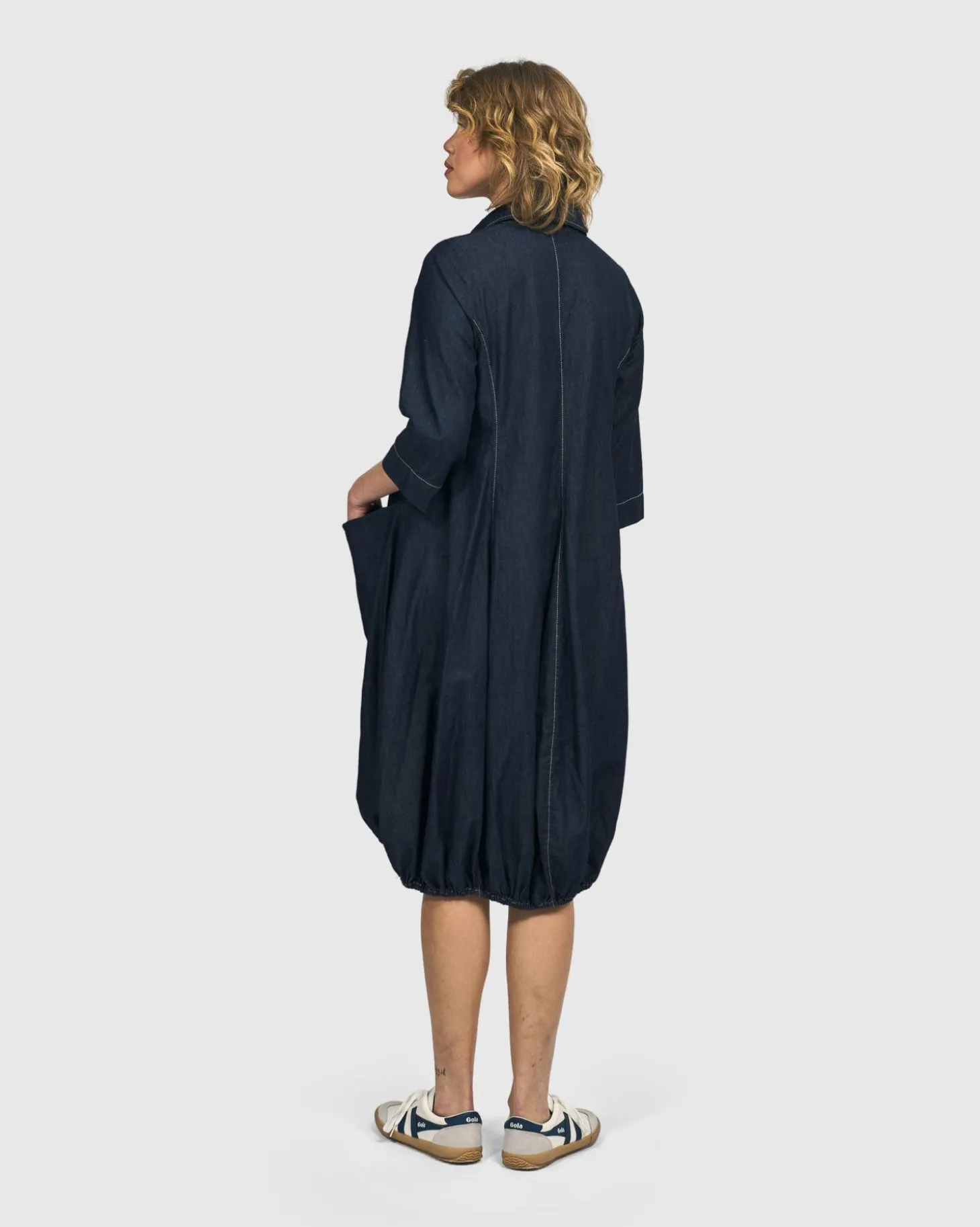 Women Alembika Winona Wonderful Dress, Denim